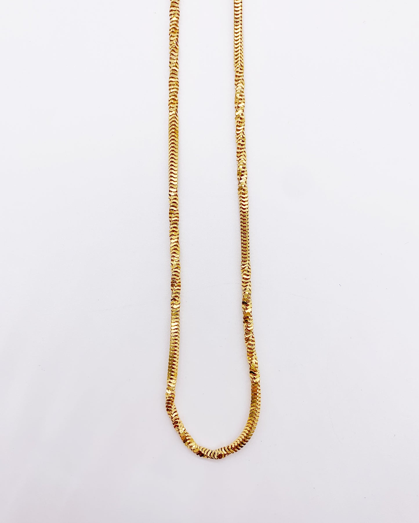 GOLD SNAKE NECKLACE