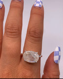 MOONSTONE CLAW RING ⋄ Size 9