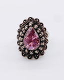 PINK ICE CZ RING ⋄ Size 7.5