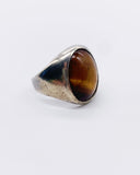 TIGER EYE RING • Sz 11.5