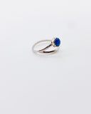 NAVAJO BLUE OPAL WRAP RING • Sz 6