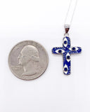 EVIL EYE CROSS NECKLACE