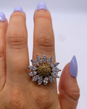 SUNFLOWER RING ⋄ Size 7.75