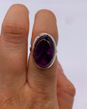 ATOMIC AMETHYST RING ⋄ Size 5