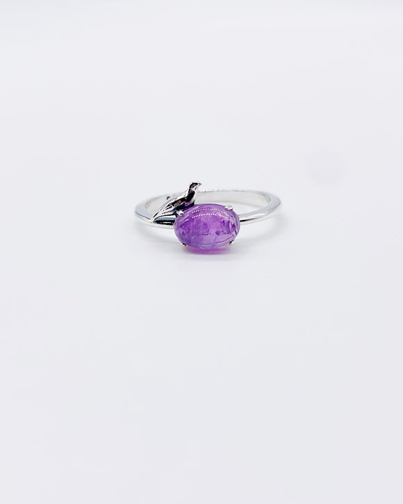 AMETHYST BIRD RING ⋄ Size 4