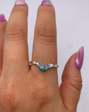 TURQUOISE POINT RING ⋄ Size 10