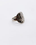 “LEAF” SHIELD RING • Sz 4.5