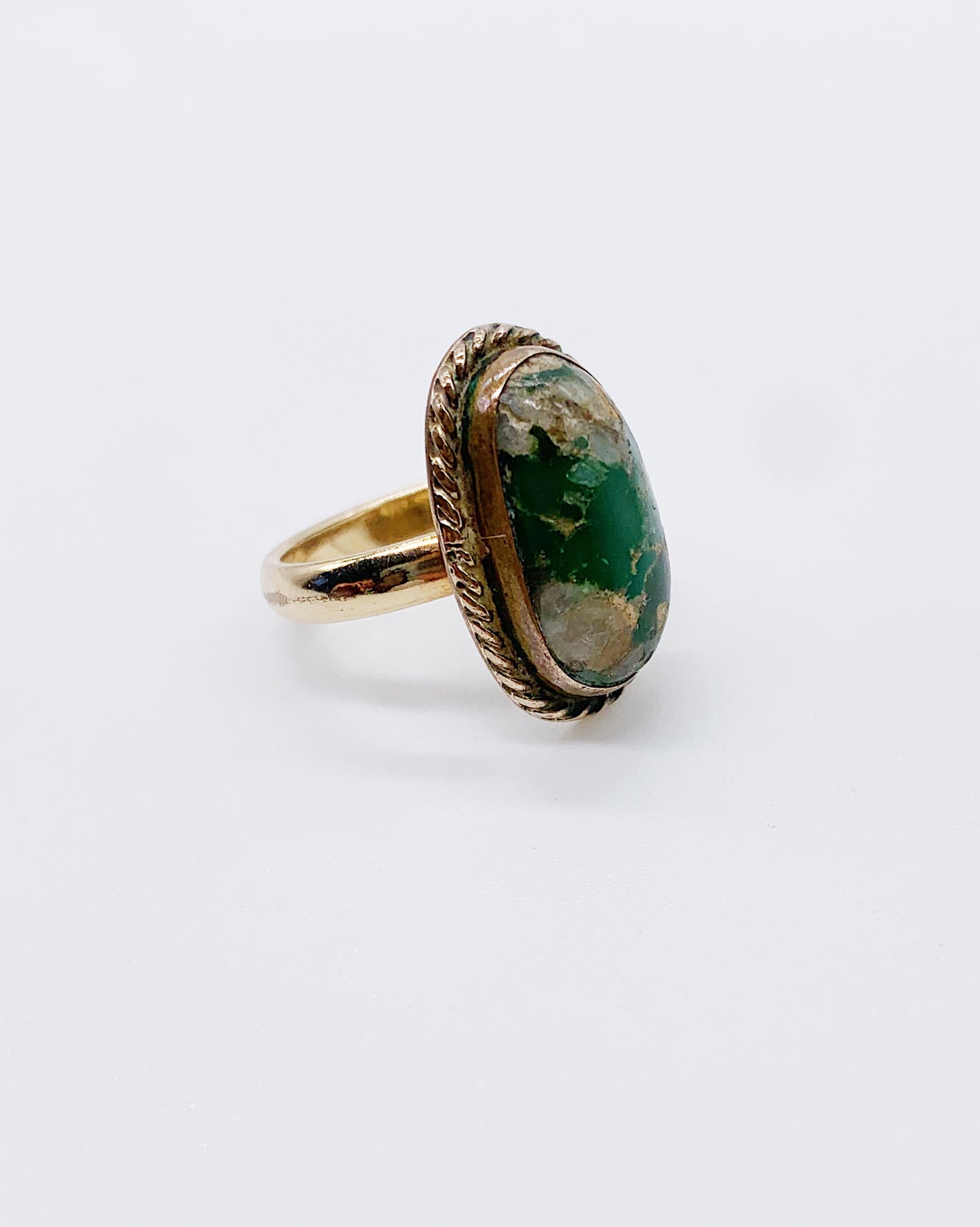 TURQUOISE GOLD RING