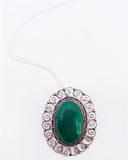 MEXICAN GREEN ONYX NECKLACE