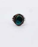 TURQUOISE SPLIT SHANK RING