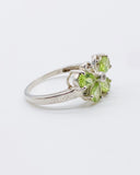 PERIDOT BUTTERFLY RING ⋄ Size 8