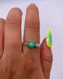 ZUNI GREEN OPAL RING ⋄ Size 8.75
