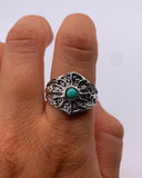 TURQUOISE PHOENIX RING ⋄ Size 7.25