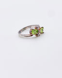 PERIDOT DUO RING