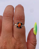 ZUNI SPINY OYSTER BLOOM RING ⋄ Size 5.5