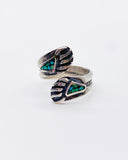TURQUOISE BEAR CLAW RING ⋄ Size 8
