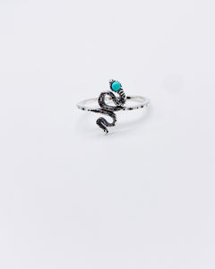 TURQUOISE SNAKE RING