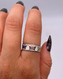 CLOISONNÉ BUTTERFLY RING ⋄ Size 7