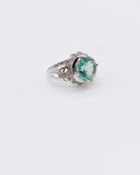 MINT GREEN CZ RING