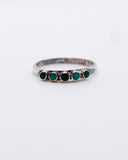 TURQUOISE ROW BAND ⋄ Size 8.5