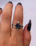 MYSTIC TOPAZ POINT RING ⋄ Size 5.75