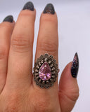 PINK ICE CZ RING ⋄ Size 7.5