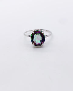 RAINBOW TOPAZ RING