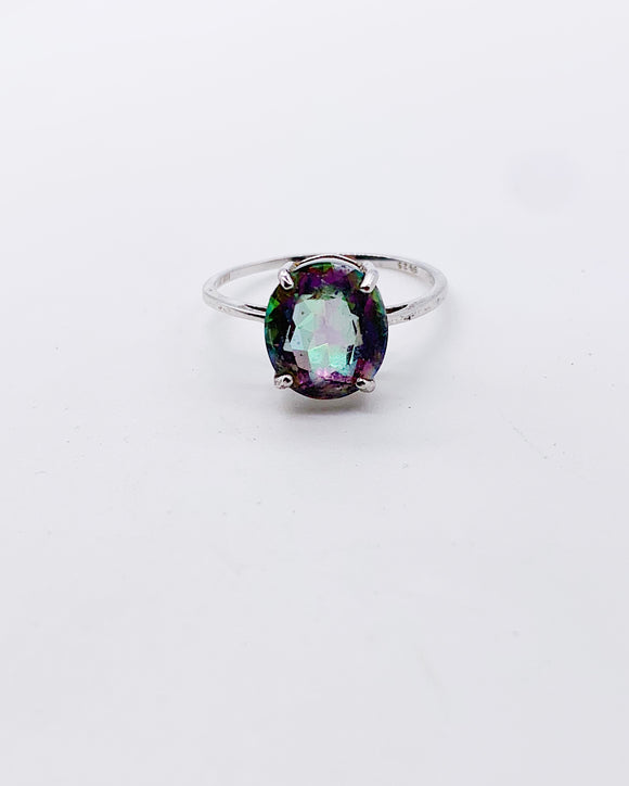 RAINBOW TOPAZ RING