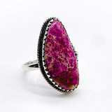PINK SEA SEDIMENT JASPER RING ⋄ Size 9.5