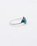 TURQUOISE BALI RING ⋄ Size 5