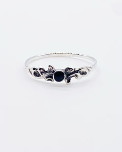 ONYX LEAFLET BAND ⋄ Size 7.75