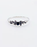 ONYX LEAFLET BAND ⋄ Size 7.75