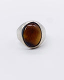 TIGER EYE RING • Sz 11.5