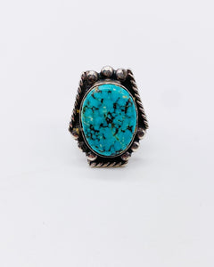 WEBBED TURQUOISE RING