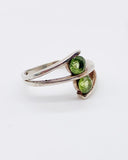 PERIDOT DUO RING ⋄ Size 7.75