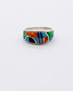 MULTI OVERLAY INLAY BAND • Sz 6