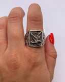 EAGLE SIGNET RING