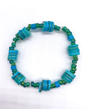 GEMSTONE CRYSTAL BEAD BRACELET