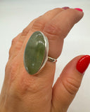 GREEN AVENTURINE RING • Sz 6