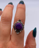 PURPLE MOHAVE TURQUOISE RING ⋄ Size 5.25