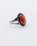 CORAL TWIST RING ⋄ Size 5.5