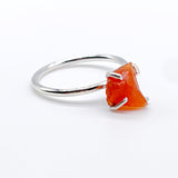 RAW CARNELIAN RING ⋄ Size 9