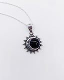ONYX ECLIPSE NECKLACE