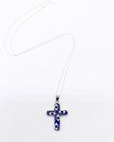 EVIL EYE CROSS NECKLACE
