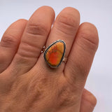 ORANGE SEA SEDIMENT RING ⋄ Size 6 & 7.5