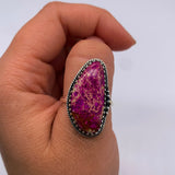PINK SEA SEDIMENT JASPER RING ⋄ Size 9.5