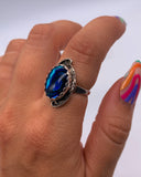 NAVAJO ABALONE SHELL RING ⋄ Size 5.75