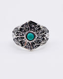 TURQUOISE PHOENIX RING ⋄ Size 7.25