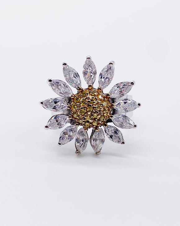 SUNFLOWER RING ⋄ Size 7.75