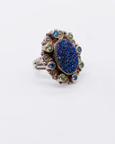 DRUZY HALO RING